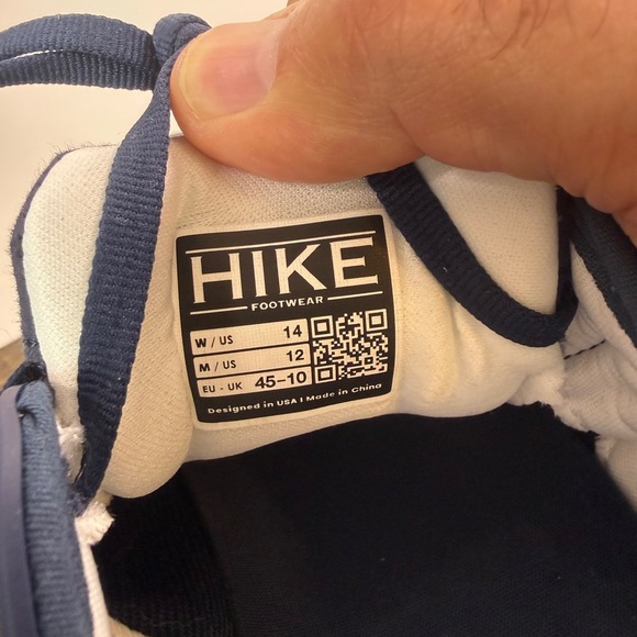 Hike Footwear Healthy Freedom Navy Blue Barefoot Minimalist Sneakers Mens 12 NEW - Picture 6 of 12